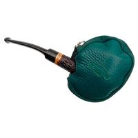 Stands & Pouches Savinelli Leather Pipe Sleeve Green