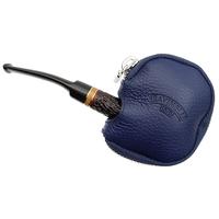 Stands & Pouches Savinelli Leather Pipe Sleeve Royal Blue