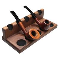 Stands & Pouches Neal Yarm Solid Back 5 Pipe Stand Walnut