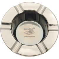 Ashtrays Stinky Cigar Ashtray - One Piece Black Nickel Plated