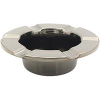 Ashtrays Stinky Cigar Ashtray - One Piece Black Nickel Plated