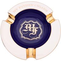 Ashtrays My Father Ashtray - White/Blue (3 Rests)