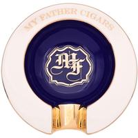 Ashtrays My Father Ashtray - White/Blue (1 Rest)
