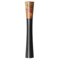 Tampers & Tools Scott Tinker Two Tone Amboyna Burl and Gabon Ebony Bishop Tamper
