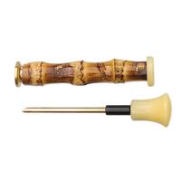 Tampers & Tools Neerup Tamper - Bamboo with Pick Cream