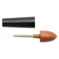 Tampers & Tools Scott Tinker Tamper - Zeppelin Gaboon Ebony and Briar with Brass Pick