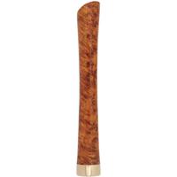 Tampers & Tools Bruno Nuttens Tamper - Gold Amboyna Burl with Brass