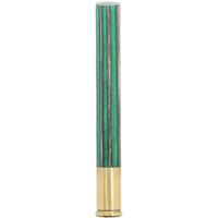 Tampers & Tools Bill Shalosky Tamper - Green and Black Plywood and .45 Auto Rim