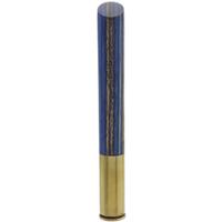 Tampers & Tools Bill Shalosky Tampers - Blue and Black Plywood and .45 Colt