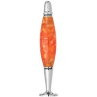 Tampers & Tools 8deco Tamper - Buddha Belly Orange Crystal