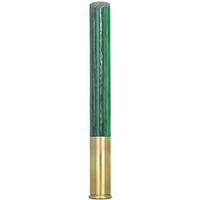 Tampers & Tools Bill Shalosky Tamper - Green Plywood and .44 Magnum