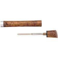 Tampers & Tools Bruno Nuttens Tamper - Teak Burl with Nickel and Pick