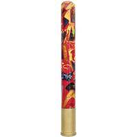 Tampers & Tools Bill Shalosky Tamper - Yellow and Pink Marbled Acrylic with Shimmer and .45 Auto Rim
