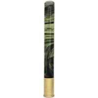 Tampers & Tools Bill Shalosky Tamper - Black and Green Swirl Acrylic and .45 Auto Rim