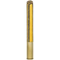 Tampers & Tools Bill Shalosky Tamper - Black and Yellow Plywood and .44 Magnum