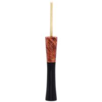 Tampers & Tools Scott Tinker Tamper - Narwhal Amboyna Burl and Gaboon Ebony with Brass Pick