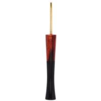 Tampers & Tools Scott Tinker Tamper - Narwhal Rosewood and Gaboon Ebony with Brass Pick