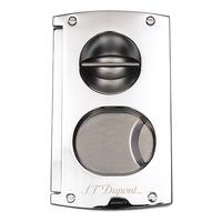 Cutters & Accessories S.T. Dupont Double Cigar Cutter Chrome
