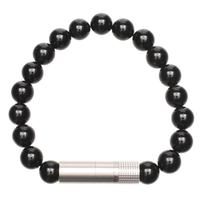 Cutters & Accessories Les Fines Lames Punch Bracelet Stainless Steel Onyx Large