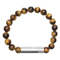 Cutters & Accessories Les Fines Lames Punch Bracelet Stainless Steel Tigerseye Large