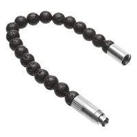 Cutters & Accessories Les Fines Lames Punch Bracelet Stainless Steel Lava Stone Large