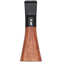 Cutters & Accessories Jacono Toscano Mouthpiece - Briar Square (Black Saddle Stem) (E)