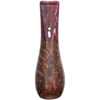 Cutters & Accessories Jacono Toscano Mouthpiece - Brown Briar Angled Bulb (Red and Blue Swirl Tapered Stem) (EE)
