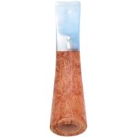 Cutters & Accessories Jacono Toscano Mouthpiece - Briar Classic (Shimmer Blue Saddle Stem) (EE)