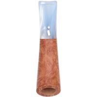 Cutters & Accessories Jacono Toscano Mouthpiece - Briar Classic (Shimmer Blue Tapered Stem) (EE)