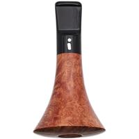 Cutters & Accessories Jacono Toscano Mouthpiece - Briar Trumpet (Black Saddle Stem) (EE)