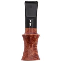 Cutters & Accessories Jacono Toscano Mouthpiece - Briar Hourglass (Black Saddle Stem) (EE)