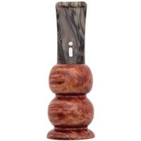 Cutters & Accessories Jacono Toscano Mouthpiece - Briar Beehive (Black and White Swirl Tapered Stem) (EE)