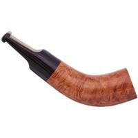 Cutters & Accessories Jacono Toscano Mouthpiece - Briar Angled Classic (Purple and Yellow Shimmer Saddle Stem) (EE)