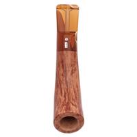 Cutters & Accessories Jacono Toscano Mouthpiece - Briar Angled Classic (Orange and White Swirl Saddle Stem) (EE)