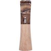 Cutters & Accessories Jacono Toscano Mouthpiece - Hornbeam Classic (Brown, Black, & White Swirl Saddle Stem) (E)