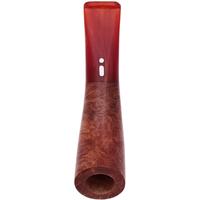Cutters & Accessories Jacono Toscano Mouthpiece- Briar Angled Classic (Orange Shimmer Tapered Stem) (EE)