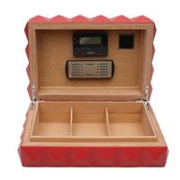 Humidors & Travel Cases Colibri Quasar Desktop Humidor Red