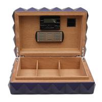 Humidors & Travel Cases Colibri Quasar Desktop Humidor Navy