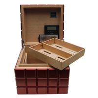 Humidors & Travel Cases Colibri Heritage Cube Humidor Red
