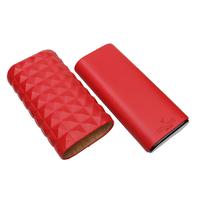 Humidors & Travel Cases Colibri Quasar Triple Cigar Case Red