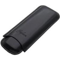 Humidors & Travel Cases Brigham Cigar Case - Corona Black (2 Cigars)