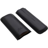 Humidors & Travel Cases Brigham Cigar Case - Toro Black (2 Cigars)