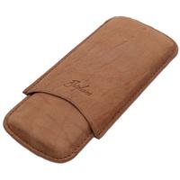 Humidors & Travel Cases Brigham Cigar Case - Corona Brown (3 Cigars)