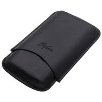 Humidors & Travel Cases Brigham Cigar Case - Robusto Black (3 Cigars)