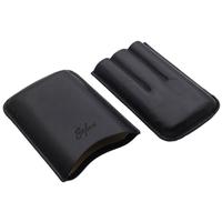Humidors & Travel Cases Brigham Cigar Case - Robusto Black (3 Cigars)