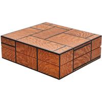 Humidors & Travel Cases Milwaukee Humidor Co. Dry Box with Leopardwood and Poplar