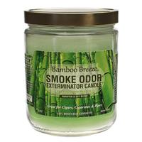 Home Fragrance Smoke Odor Exterminator Candle Bamboo Breeze 13oz