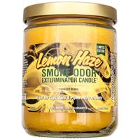 Home Fragrance Smoke Odor Exterminator Lemon Haze Candle 13oz