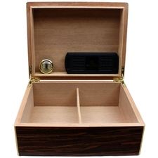 Humidors & Travel Cases Savoy Black Calabash Medium Humidor