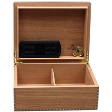 Humidors & Travel Cases Savoy Marquis Caramel Elm Medium Humidor